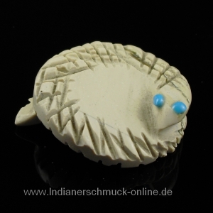 Schlange Fetisch Tier Navajo Handarbeit