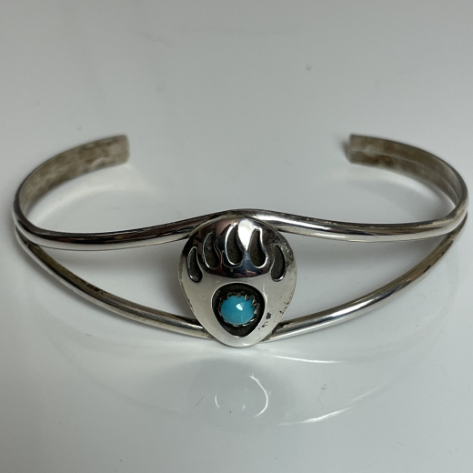 Brentatzen Armreif mit Trkis Navajo Indianerschmuck