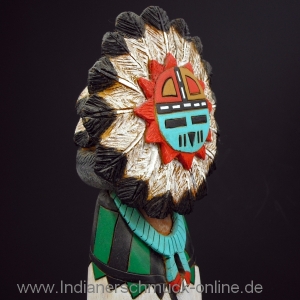 Hopi Tawa Sun Kachina Hopi Handarbeit