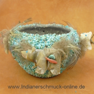 Fetisch Topf Zuni Pottery