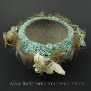 Fetisch Topf Zuni Pottery