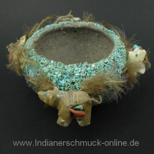 Fetisch Topf Zuni Pottery