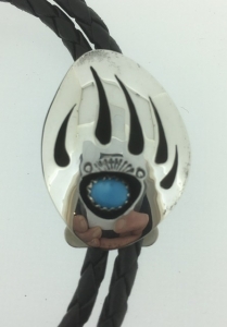 Brentatzen - Bolo Tie Trkis Navajo Indianerschmuck