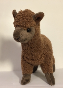 Alpaka Plschtier in braun
