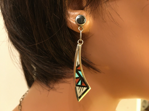 Multicolor Collier Zuni Indianerschmuck