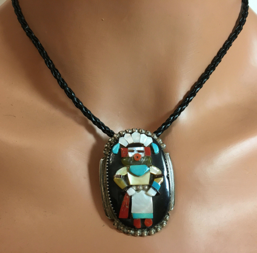 Kachina Anhnger Zuni Indianerschmuck