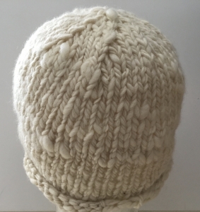 Mtze aus 100 % Merinowollw handmade