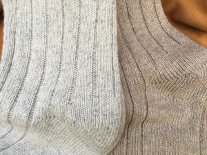 Alpakasocken im Feinstrick Gr.35 - 46