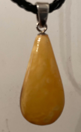 Natur Bernstein Gelber Anhnger