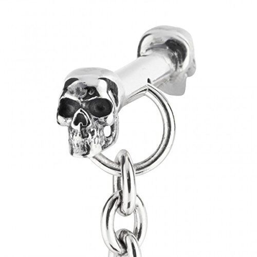 REBELIGION Black Rock Verschluss Shutter mit Totenkpfen 15-00576-71-001