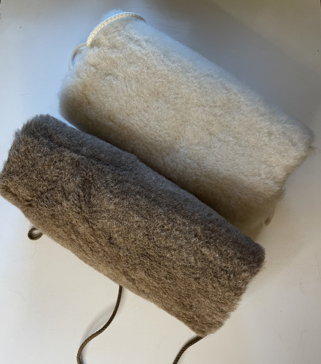 Muff aus Alpakaflor fr Erwachsene