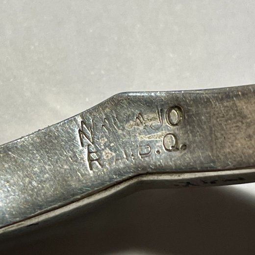 Multicolour Armreif Sterlingsilber Navajo Handarbeit