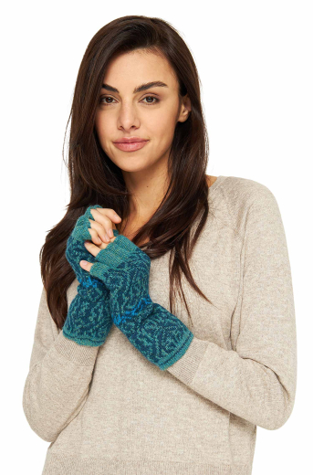 Fingerlose Handschuhe CHIMU 100% Alpaka