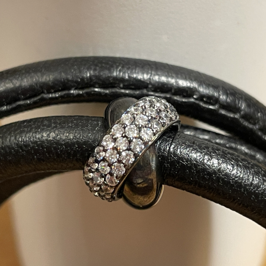 Story by Kranz & Ziegler Charm Anhnger Roller Ring rhod. Silber 6208292