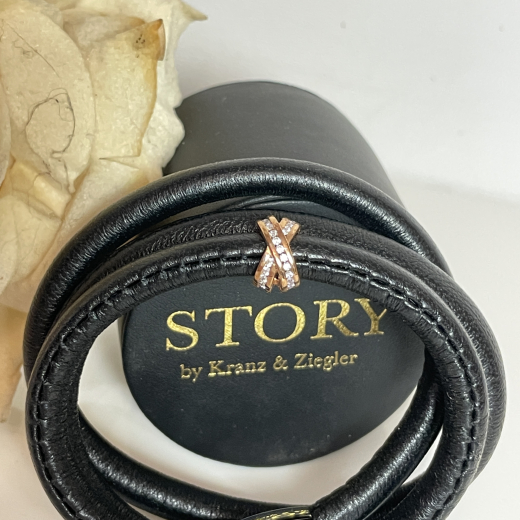 Story by Kranz & Ziegler Charm United Rings Silber rose vergoldet 2208921