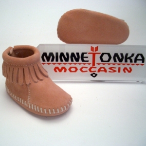 Minnetonka 1180 Pink Babymoccasin