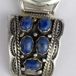 Lapislazuli Armbanduhr Navajo Indianerschmuck Damen