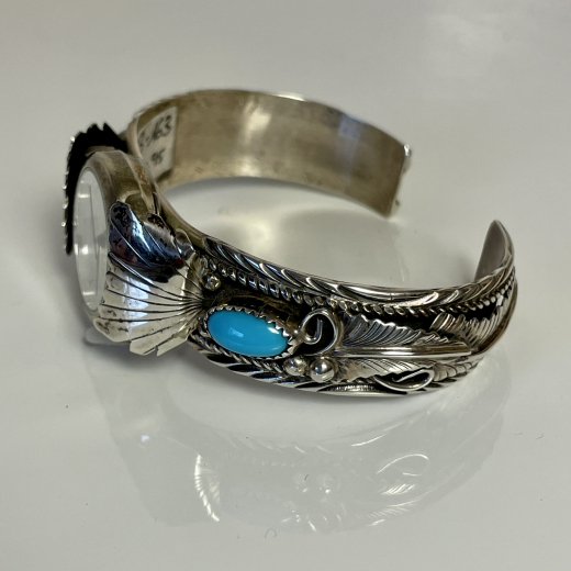 Trkis Uhrenarmreif Navajo Indianerschmuck Damen