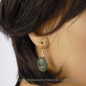 Labradorit Ohrhnger Navajo Indianerschmuck