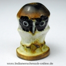 Eule Fetisch Tier Zuni Handarbeit