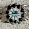 Sunface Armreif Zuni Indianerschmuck