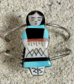 Zuni Maiden Armreif Zuni Indianerschmuck