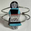 Zuni Maiden Armreif Zuni Indianerschmuck