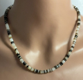 Black Lip Heishi Muschelkette Indianerschmuck