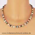 Muschelkette Heishi Indianerschmuck