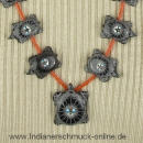Schildkrten Fetischkette Zuni indianerschmuck