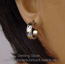 Trkis Lapis Ohrstecker ChipInlay