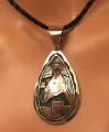 Pferde Anhnger Navajo Indianerschmuck
