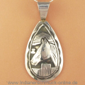 Pferde Anhnger Navajo Indianerschmuck