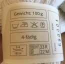 Alpakagarn 100% Alpaka 180 m 100g Natur pur