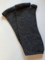 Handstulpe aus 100% Alpaka anthrazit
