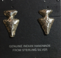 Pfeilspitze Ohrstecker Sterlingsilber Navajo
