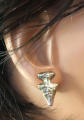 Pfeilspitze Ohrstecker Sterlingsilber Navajo