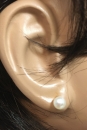 Ohrstecker SWZ Perle 5 - 6 mm