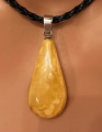 Natur Bernstein Gelber Anhnger