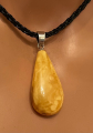 Natur Bernstein Gelber Anhnger