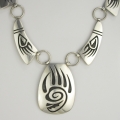 Brentatzen Collier Hopi Overlay Hopi Indianerschmuck