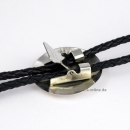 Trkis Yei Inlay Bolo Tie Navajo Indianerschmuck