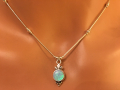 Liquid Kette mit Opal