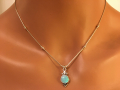 Liquid Kette mit Opal