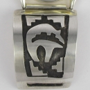 Bren Overlay Armbanduhr Navajo Indianerschmuck Unisex