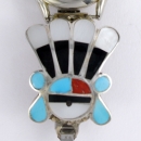 Sunface Uhrenarmband Damen Multicolor Zuni Indianerschmuck