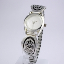 Man in the Maze Overlay Damen Armbanduhr Navajo Indianerschmuck
