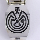 Man in the Maze Overlay Damen Armbanduhr Navajo Indianerschmuck