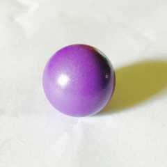 Klangkugel in lila fr Anhnger in Grsse L 20mm