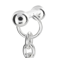 Rebeligion Black Rock Shutter Verschluss Silber fr Leder Armband